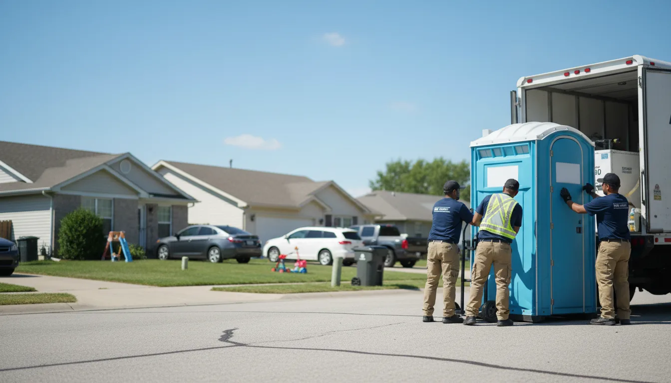 Standard Porta Potty Rentals in Saybrook, IL near me